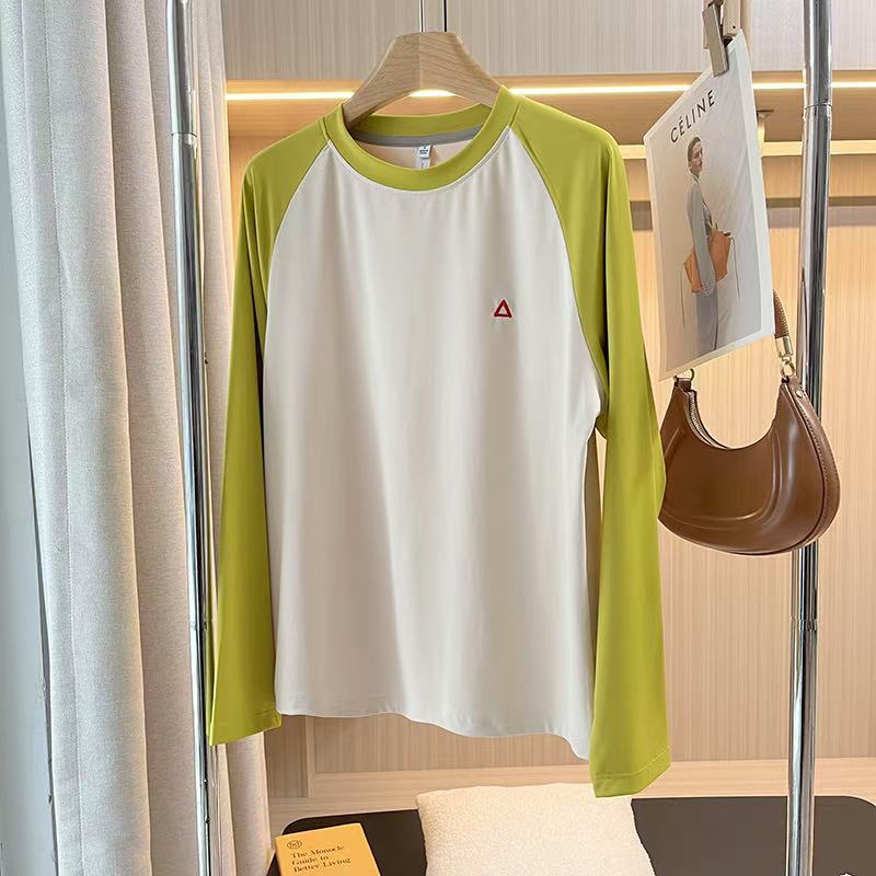 Kvinders sporty langærmet T-shirt med åndbare indsæt Stilla