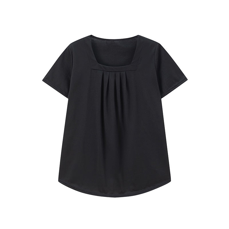 Kvinder Foldsquare U-udskæring Top Stilla