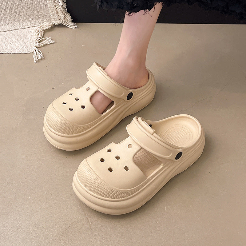Dame Bequeme Clogs med justerbar rem Stilla
