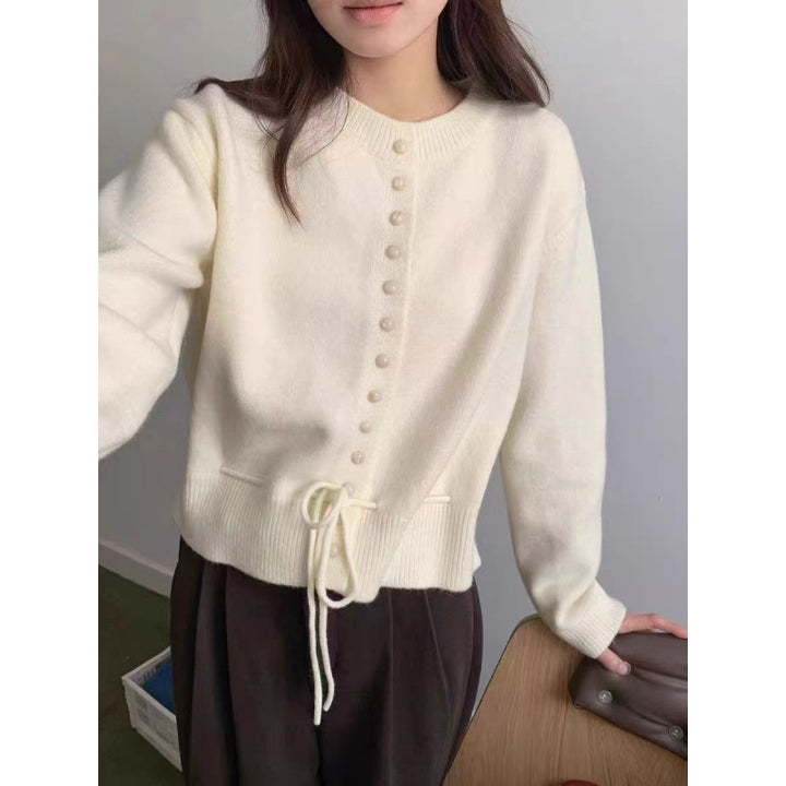 Kvinder casual cardigan med knapper Stilla