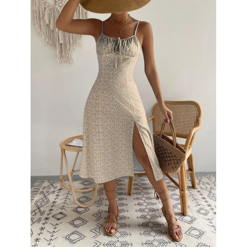 Femme Sommer Midi Kjole Stilla