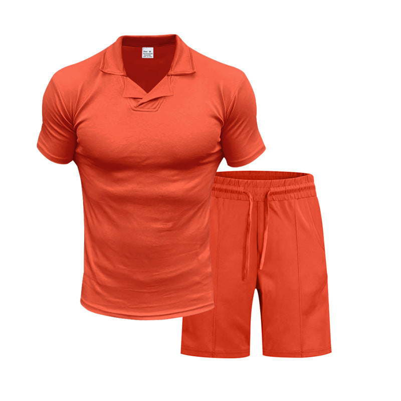 Herre Sports T-shirt og Shorts Sæt Stilla