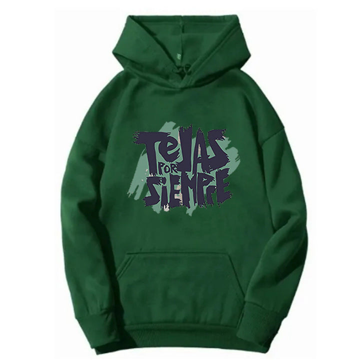 Dame Hoodie med kunstnerisk grafisk tryk Skovae