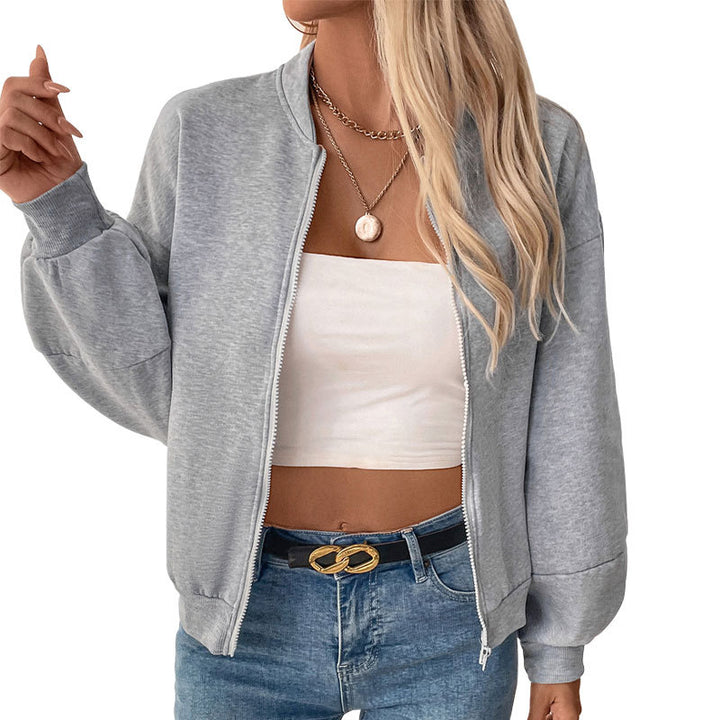 Dame afslappet sweatshirt med voluminøse ærmer Stilla