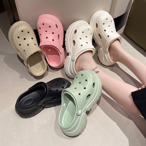 Dame komfortable samt fashionable planter-sandaler med praktisk rem Stilla