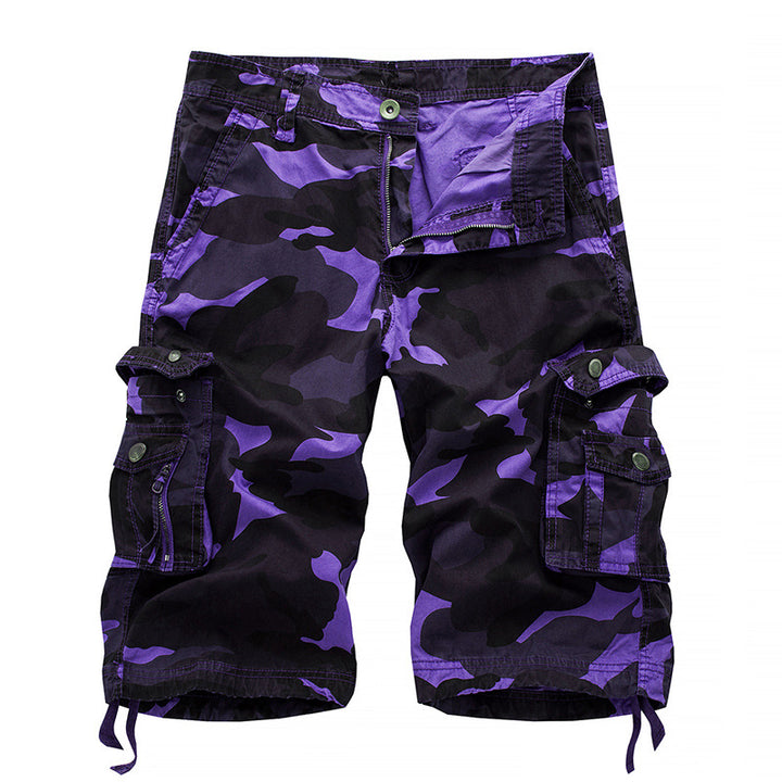 Herre Cargo-Shorts med utility-lommer og justerbar talje Stilla