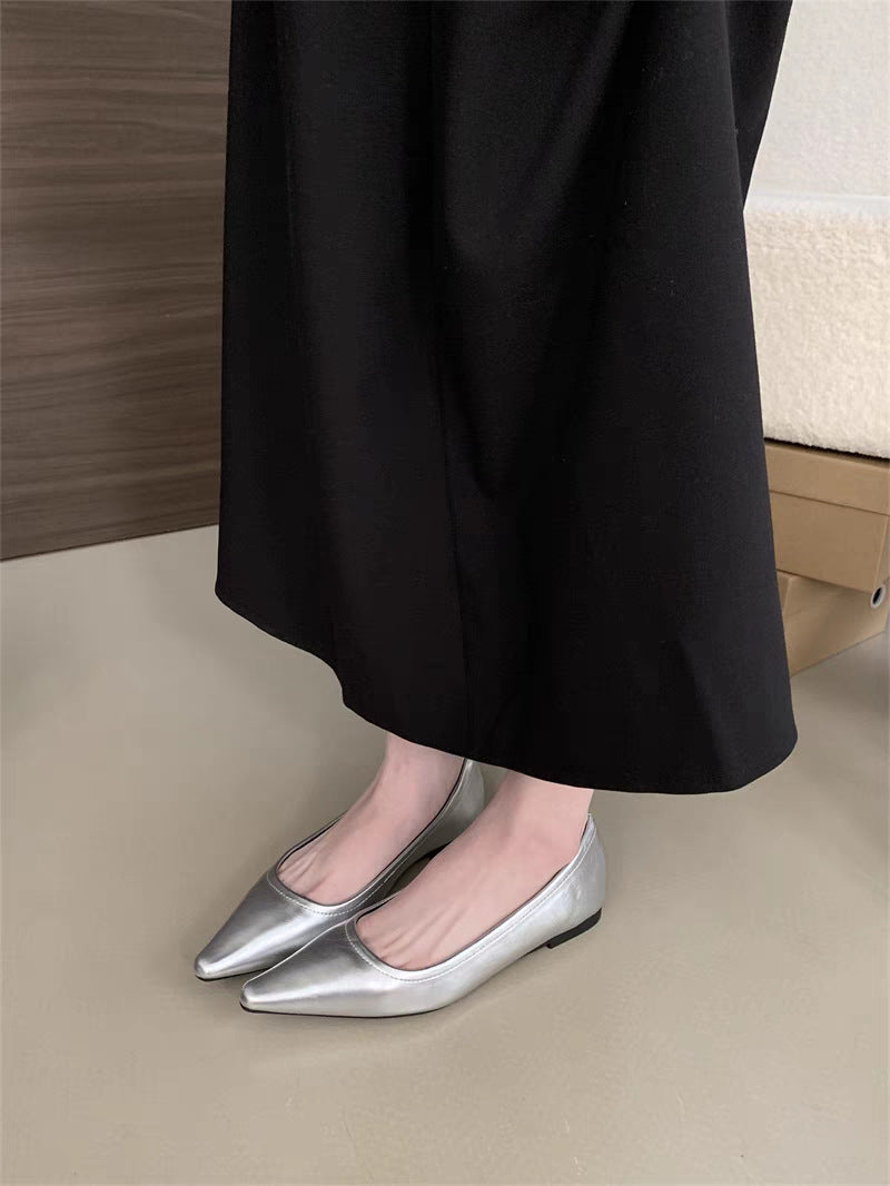 Dame Metallic Spidsesko Stilla