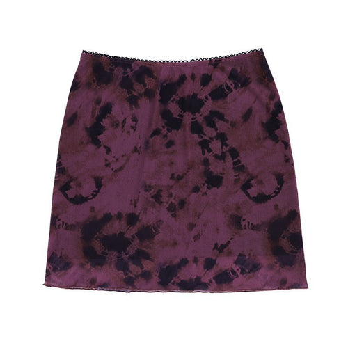 Dame Midi-nederdel i moderne batikdesign Stilla