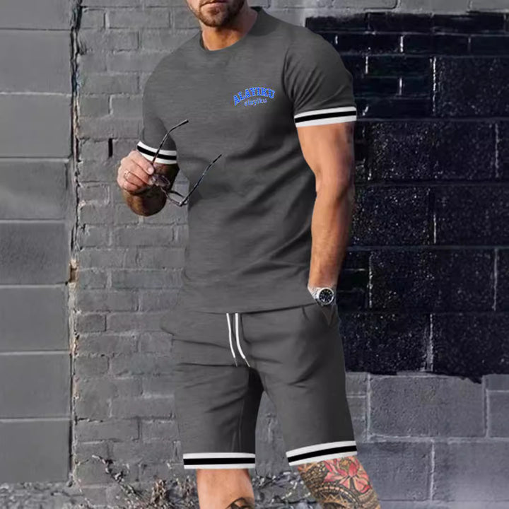 Herrer Sports T-Shirt og Shorts Sæt Stilla