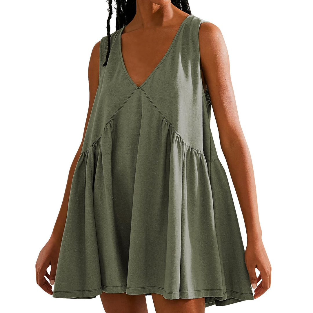 Femme Flowing A-Line Mini Kjole Stilla