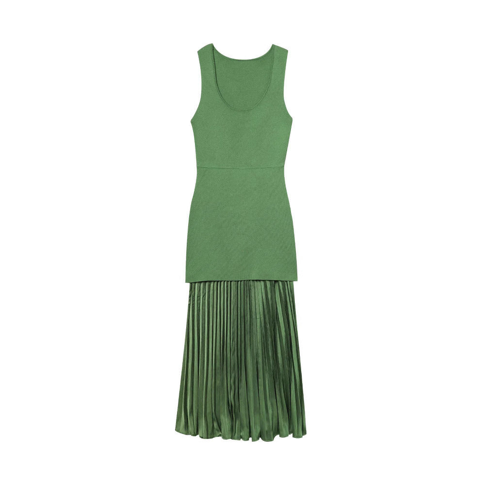 Femme Elegante Lagdelt Maxikjole Stilla
