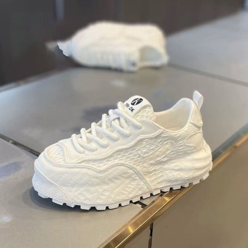 Dame Strukturerede Letvægts Sneakers Stilla