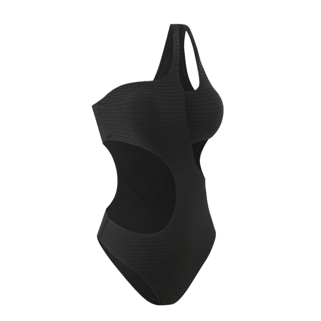 Dame En-sidet Badedragt med innovativt Cut-Out-design og struktureret stof Stilla