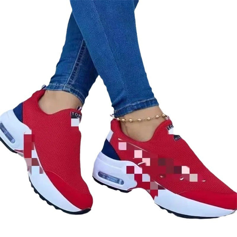 Dame Behagelige Slip-On Sneakers med åndbar overfladestruktur Stilla