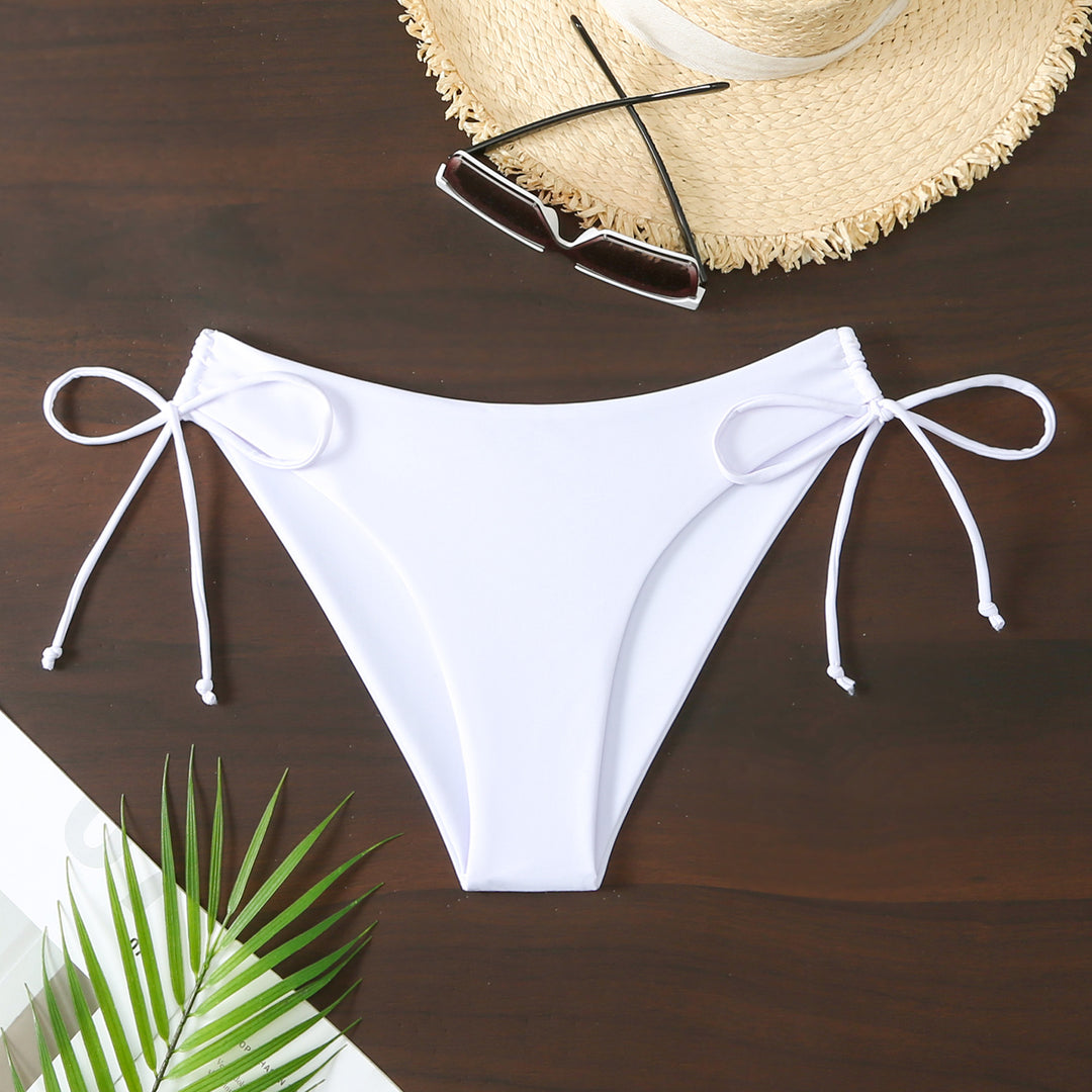 Femme Justerbare Sidesnor-Bikini-Bund Stilla