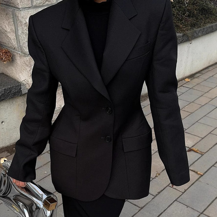 Kvinders mode blazer med oversized snit Stilla