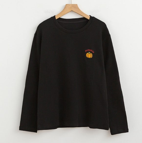 Femme Casual Grafik Langærmet Sweatshirt Stilla