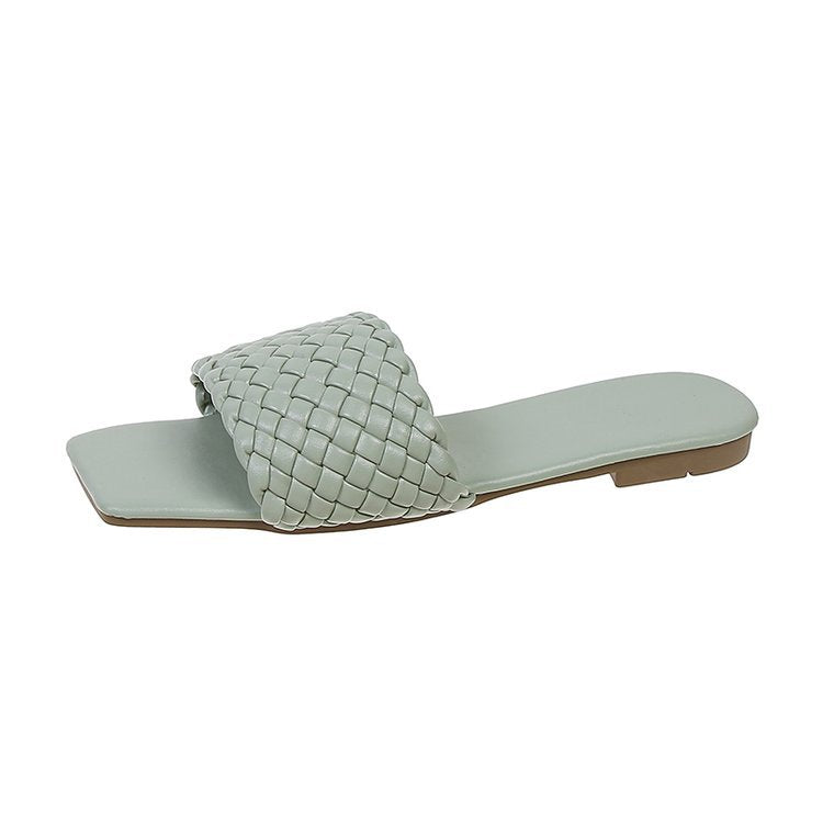 Damer Flettede Sandaler med bred rem og skridsikker sål Stilla