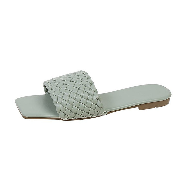 Damer Flettede Sandaler med bred rem og skridsikker sål Stilla