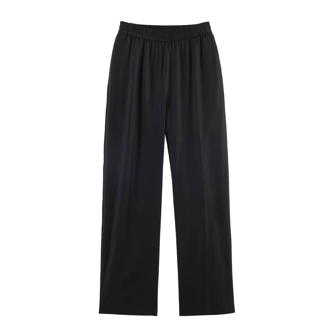 Dame elegant løs Culotte med elastisk talje Skovae