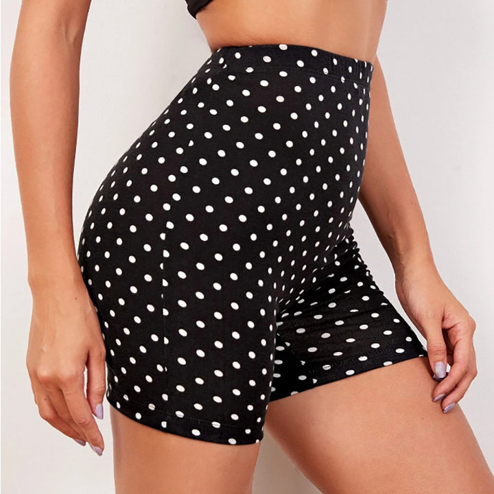 Dame Sportslige Shorts med blomstret mønster og høj talje Stilla