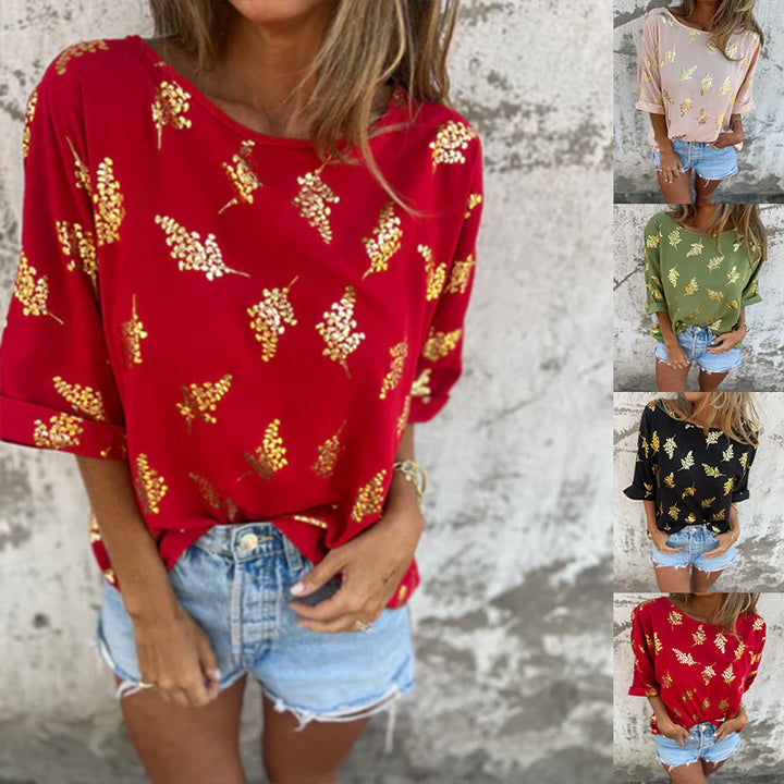 Dame Let bluse med pailletdetaljer Stilla