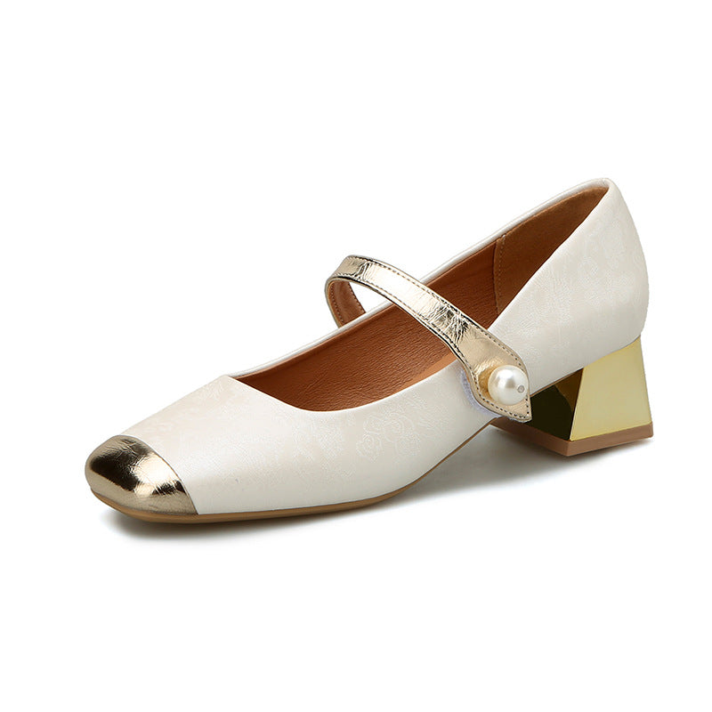 Femme Classic Stiletter med dekorativ perle Stilla