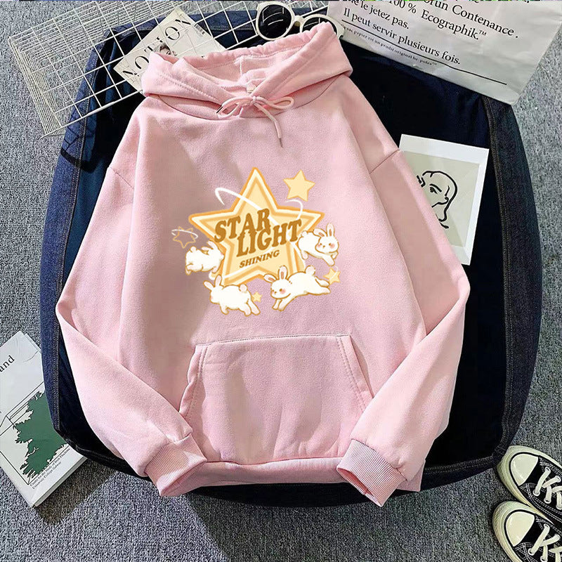 Kvinders hætte sweatshirt med legende eventyrmotiv Skovae