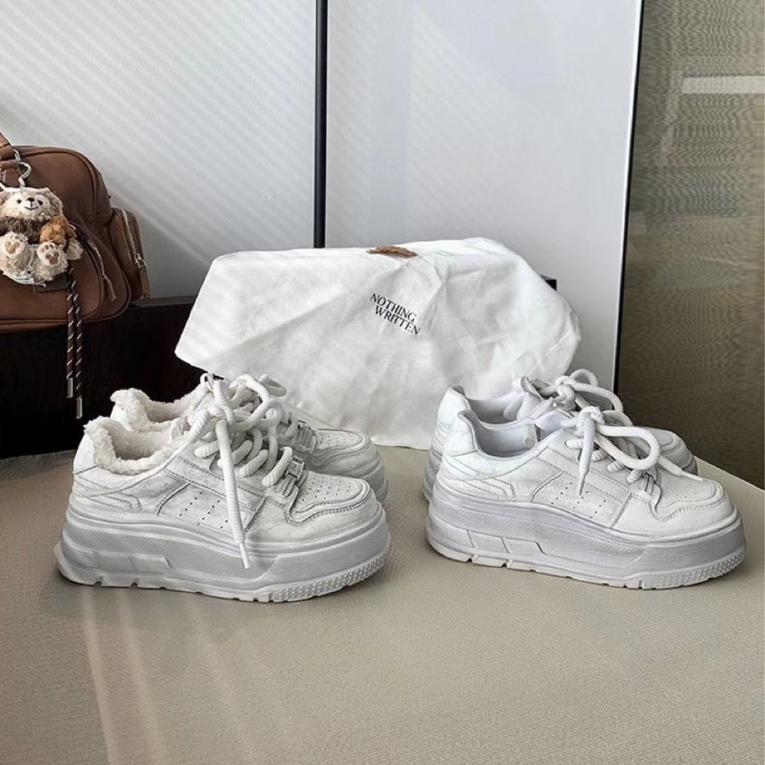 Kvinder Chunky Platform Snørehælsneakers Stilla