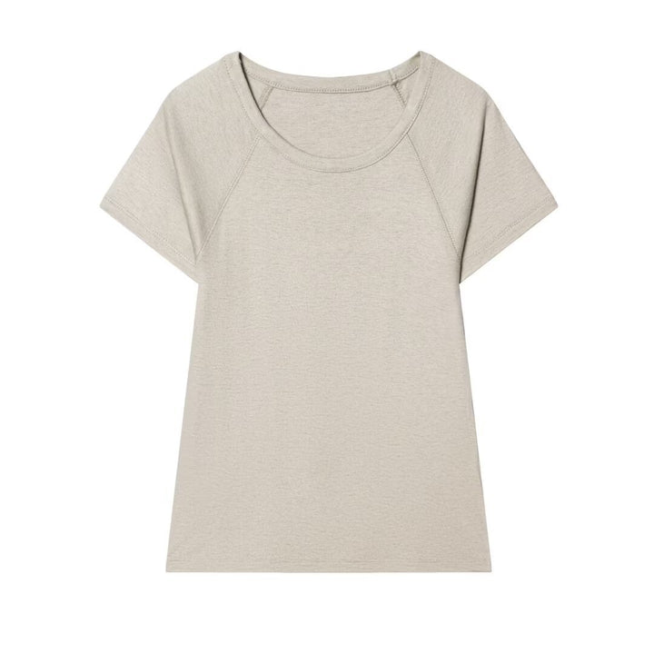 Dame komfortabelt basis T-shirt Skovae