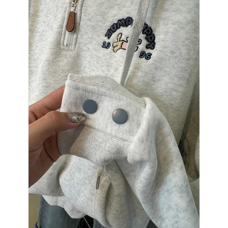 Dame Behagelig Cool Hoodie med funktionstaske Stilla