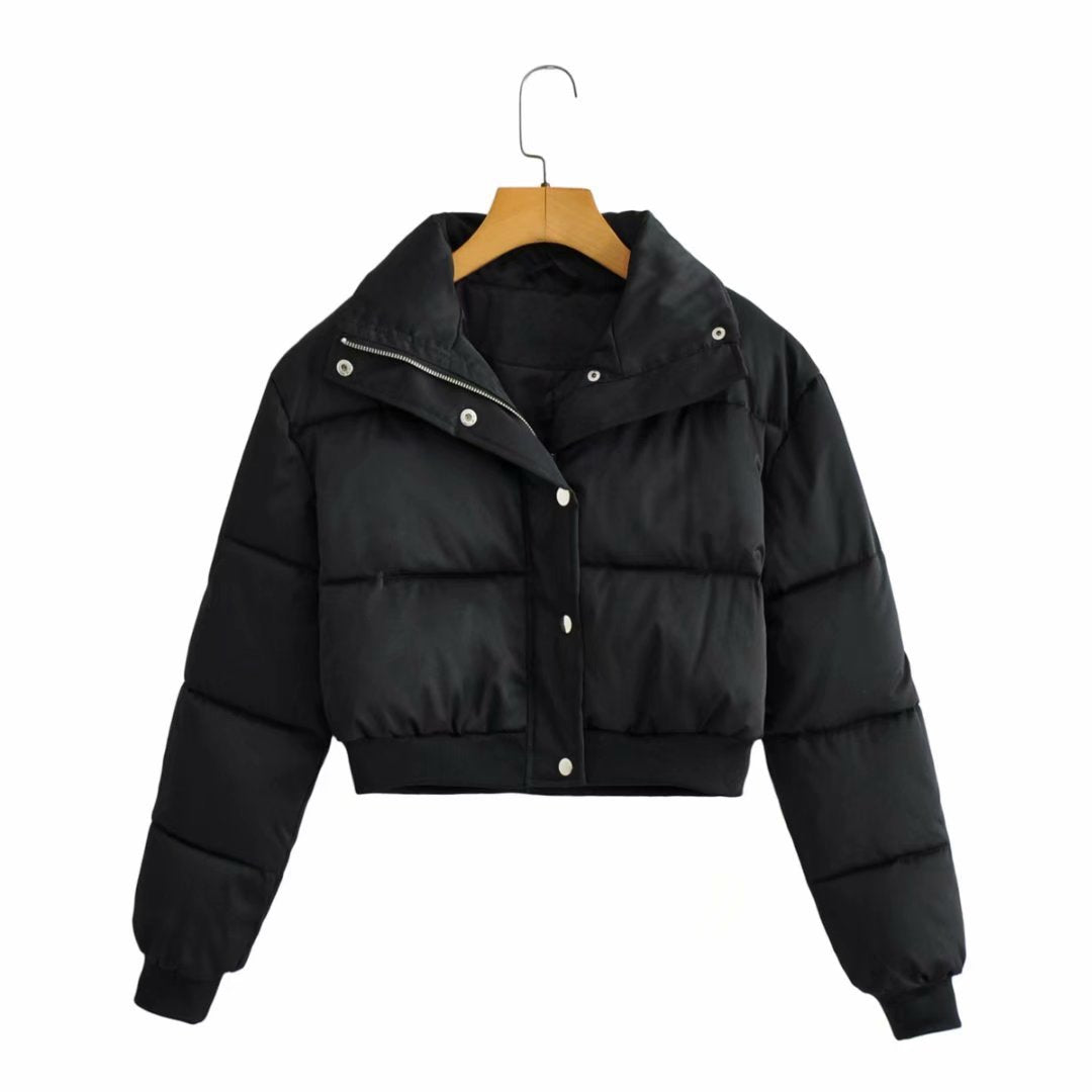 Femme Cropped Puffer Jakke Stilla