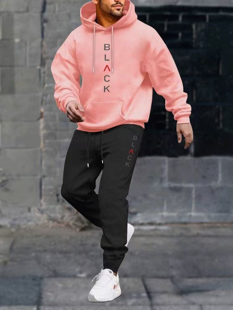 Herre Hoodie og Joggingbukser Sæt Skovae