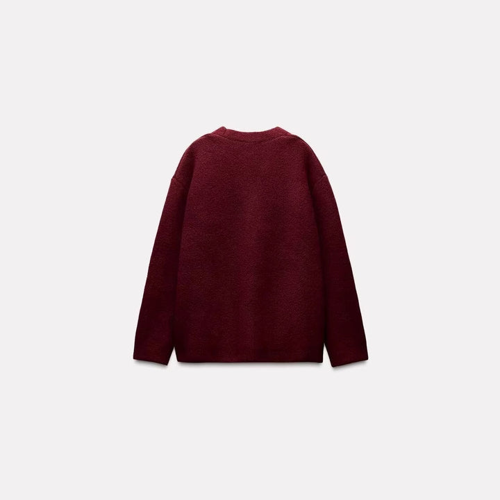 Femme Cozy Cardigan med funktionelle lommer Stilla