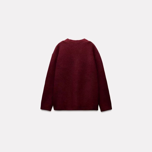 Femme Cozy Cardigan med funktionelle lommer Stilla