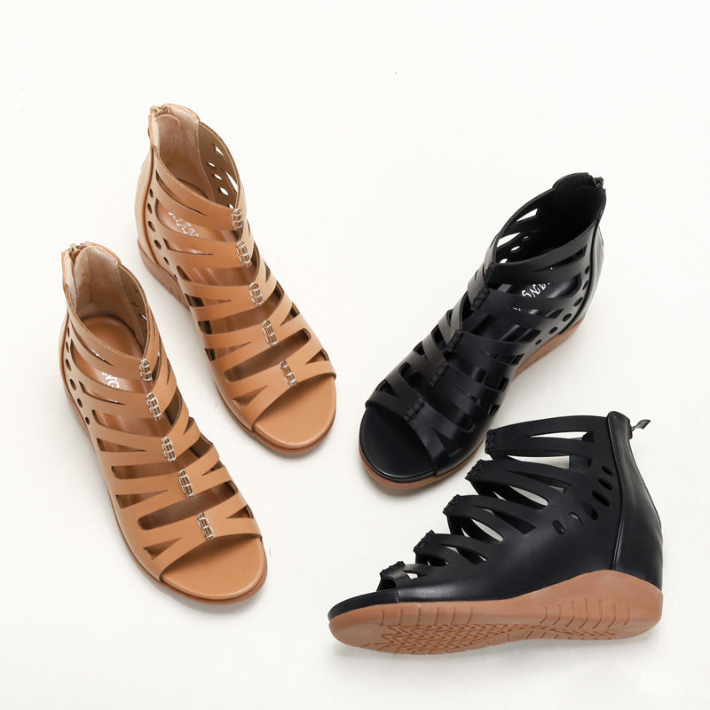 Dame Wedge-sandaler med innovativ luftcirkulation og stilfuldt remdesign Stilla