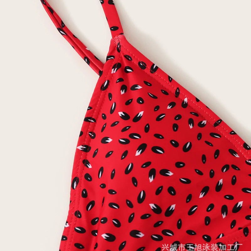 Dame Bikini-sæt med frugtagtig ananas-design Skovae