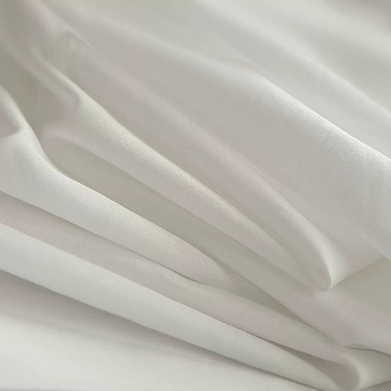 Dame elegant Langærmet bluse med fine broderier og klassisk snit Stilla