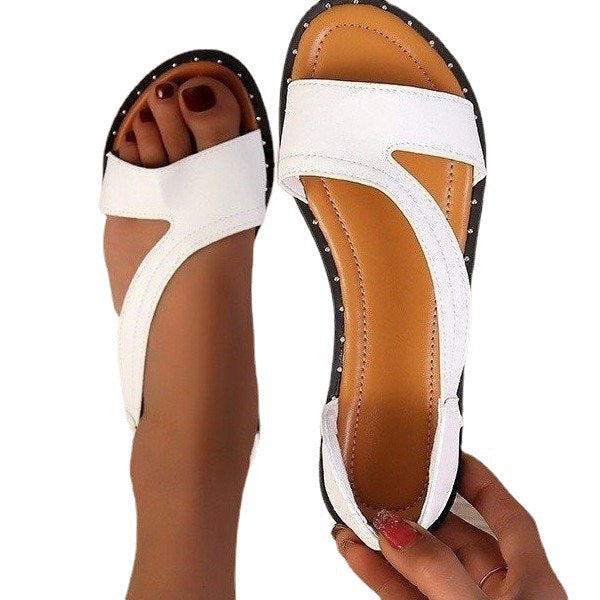 Dame åbne sandaler med ergonomisk fodseng og mod design Stilla