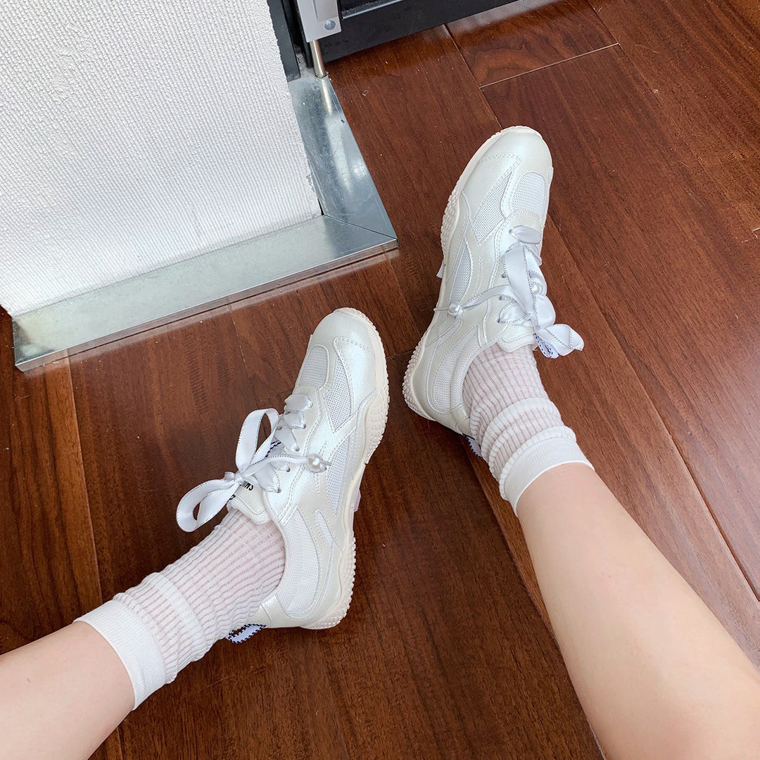 Dame Modebevidste Sport Sneakers Stilla