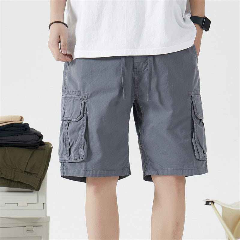 Herre let cargo-shorts med flere praktiske lommer Stilla