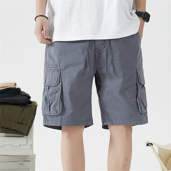 Herre let cargo-shorts med flere praktiske lommer Stilla