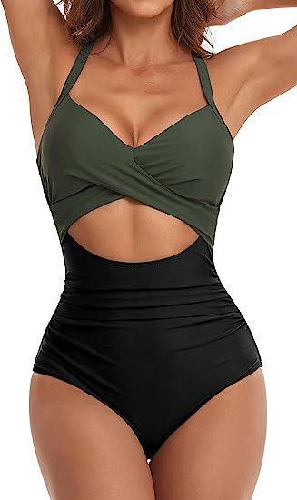 Dame Cut-Out Badedragt Skovae