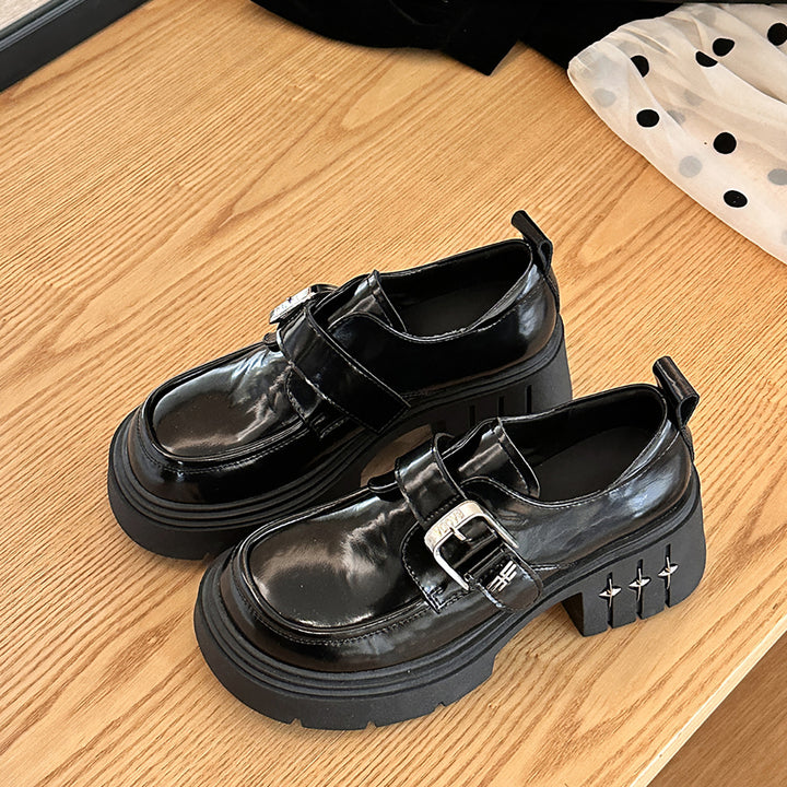 Femme Chic Spænde-detalje Mokkasiner Stilla