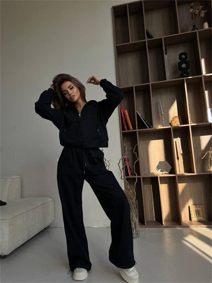 Dame afslappet hoodie jumpsuit Stilla