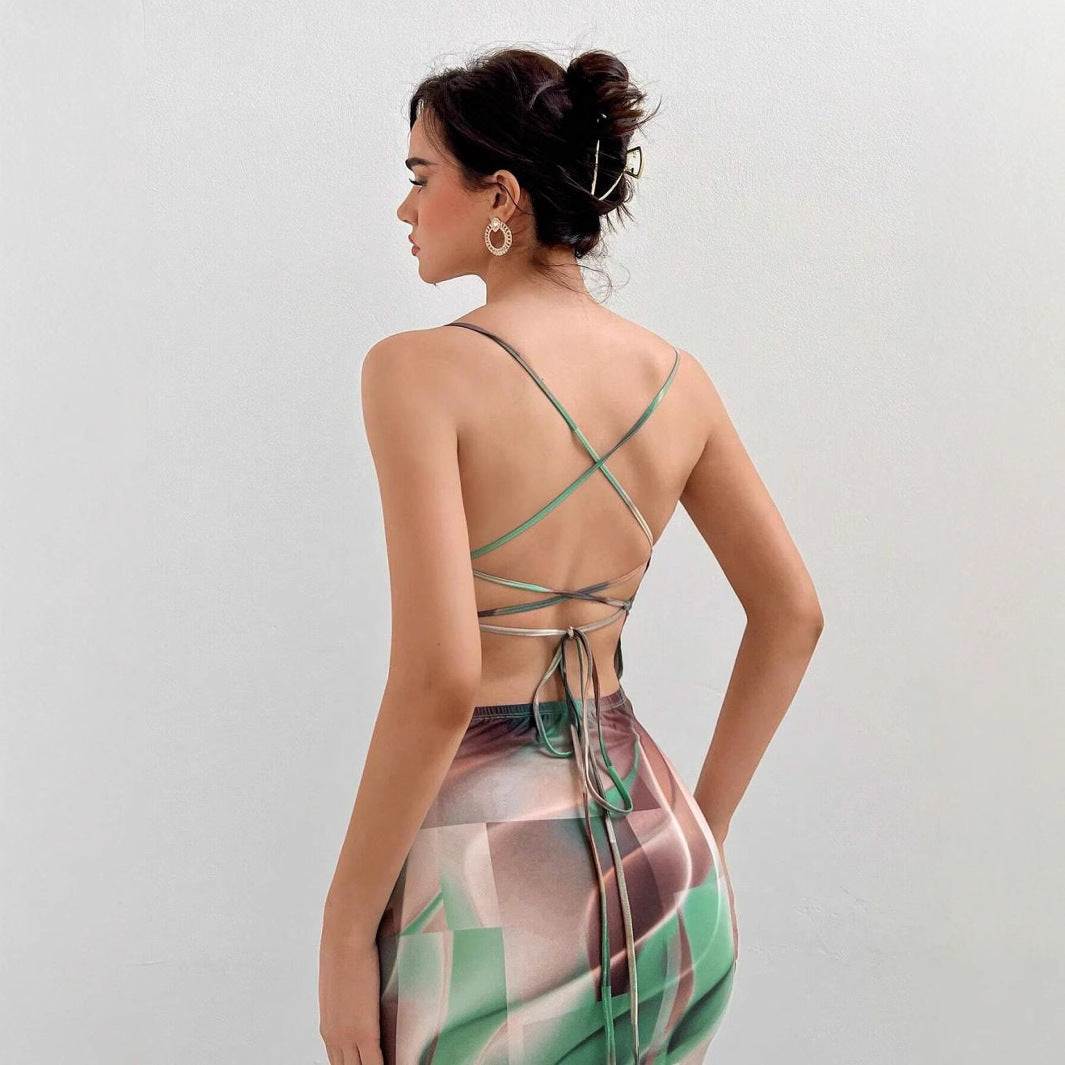 Dame Slip Maxi Kjole Stilla