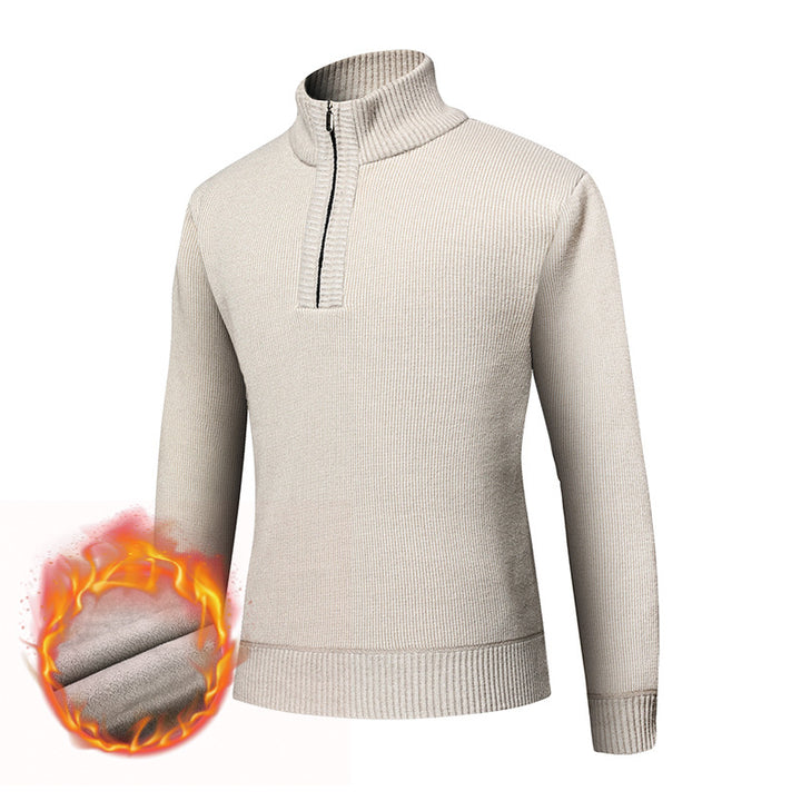 Herre Thermo Zip-Up Pullover Stilla