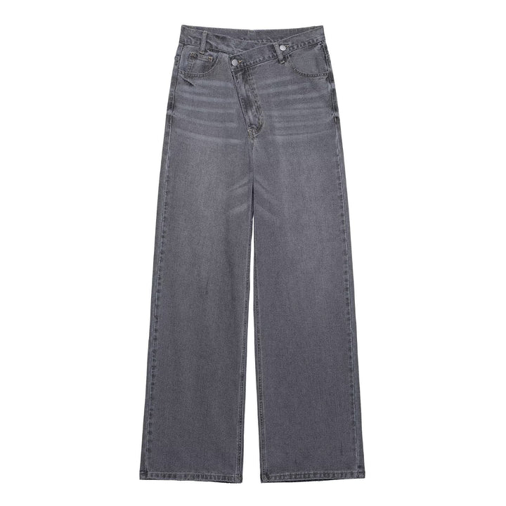 Dame bredde jeans med moderne snit Stilla