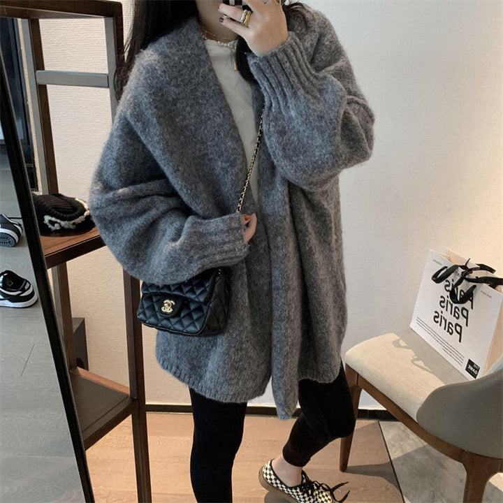 Femme Oversized Komfortabel Cardigan Stilla