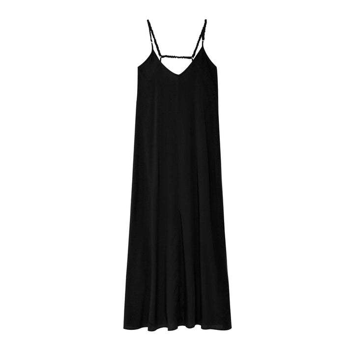 Femme Maxi Spaghetti bærestropkjole med justerbare stropper Stilla 1750153536